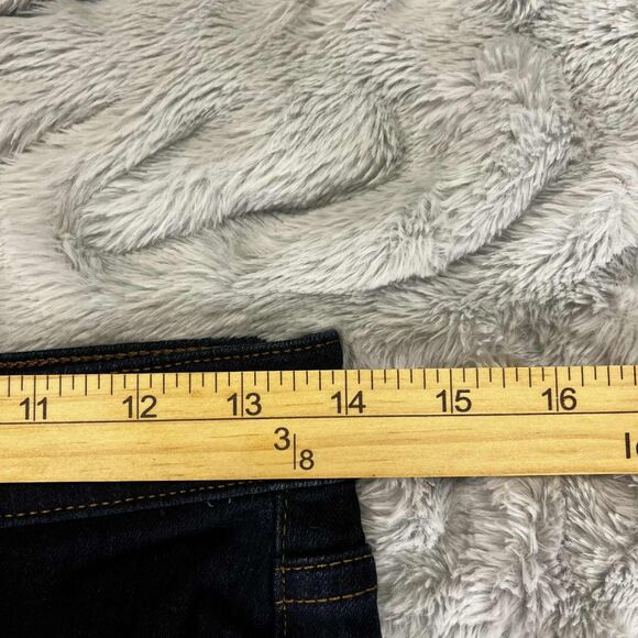 J.Crew Jeans Women 26 Toothpick Skinny Dark Wash Stretch Denim Mid Rise Everyday - Picture 10 of 12